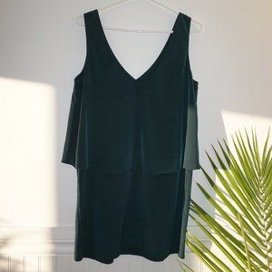 Flowy Emerald Green Dress